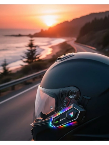 BT5.3 Çipli Kask İçi Bluetooth Kulaklık 25 Saat Pil