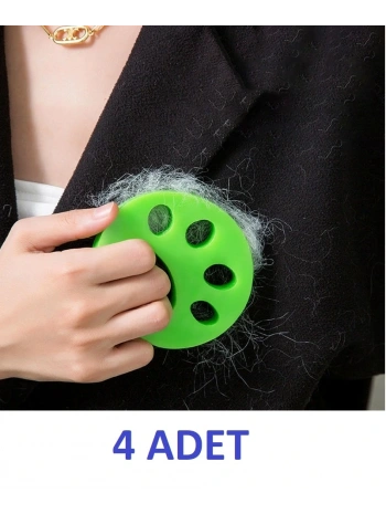 Çamaşır Makinesi Ve Evcil Hayvanlar İçin Tüy Toplayıcı Yıkanabilir Aparat 4 Adet (5047)