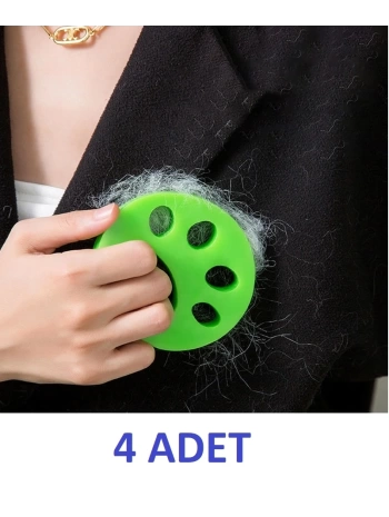Çamaşır Makinesi Ve Evcil Hayvanlar İçin Tüy Toplayıcı Yıkanabilir Aparat 4 Adet (5047)