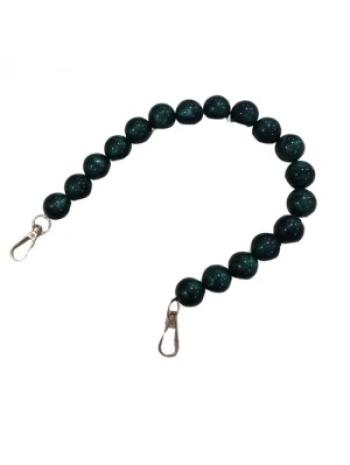 Çanta Askısı 40 Cm Akrilik Yuvarlak Yeşil