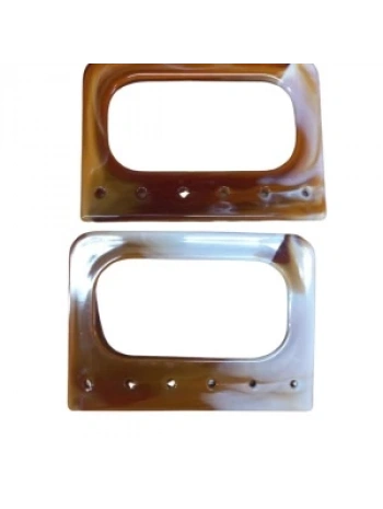 Çanta Sapı Akrilik Kare Delikli 12 Cm