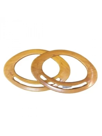 Çanta Sapı Oval Açık Kahverengi 18 Cm