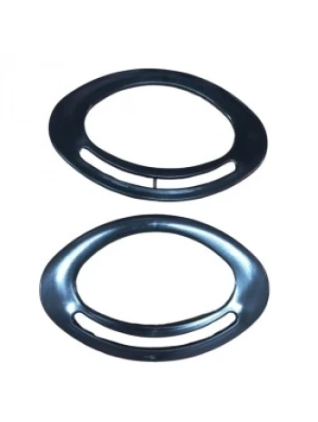 Çanta Sapı Oval Siyah 18 Cm