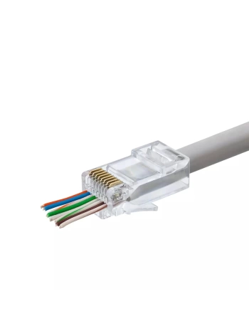 CAT 6 EZ RJ45 Konnektör 100 Lü Paket