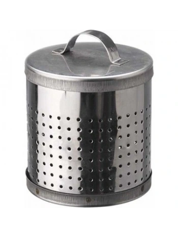 ÇELİK BÜYÜK DEMLİK İÇİ ÇAY SÜZGEÇ YÜKSEKLİK= 7CM ÇAP= 6CM (5047)