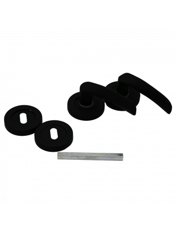 ÇELİKEL ERİŞ-10 AMERİKAN ODA KAPI KOLU SİYAH (5047)