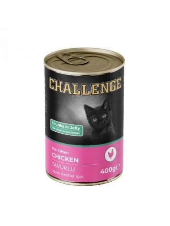 Challenge Tavuklu Yavru Konserve Kedi Maması 400 Gr