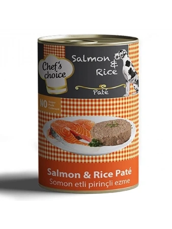 Chefs Choice Kıyılmış Somonlu Yetişkin Köpek Konservesi 400 Gr