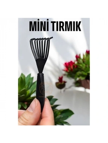 Çiçek Toprağı Temizleme Tırmığı Mini Tırmık
