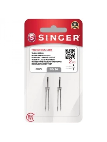 Çift İğne 3mm. (2li Blister/14 No.)