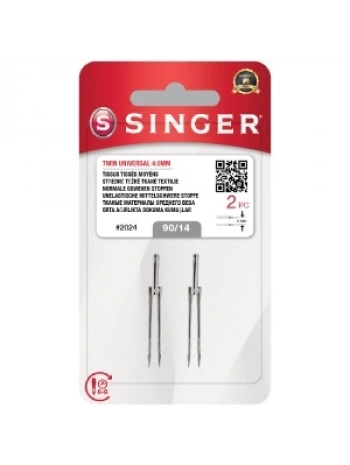 Çift İğne 4mm. (2li Blister/14 No.)