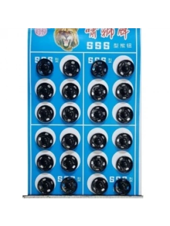 Çıt Çıt Model 2 Numara Siyah 24lü