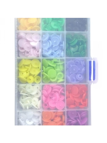 Çıt Çıt Plastik Set Renkli 180 Adet