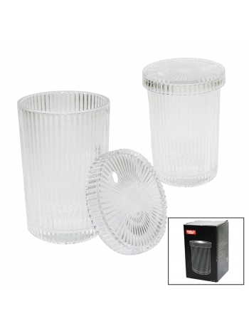 ÇİZGİLİ - CAM BARDAK KAPAKLI - PİPETLİ - ORİGAMİ SİTİLKAHVE - SUNUM - MEŞRUBAT (5047)