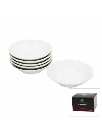 CKR-4144 6 PARÇA  PORSELEN ÇAY TABAK (5047)