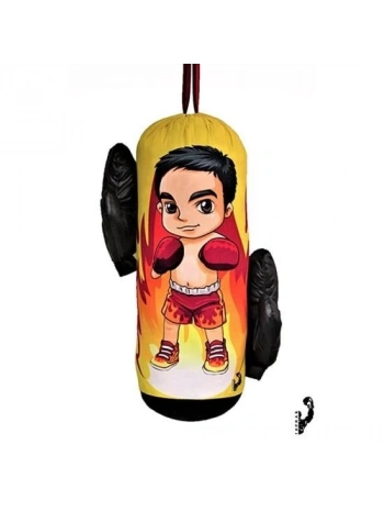 Çocuk Boks Kum Torbası Eldiven Dahil 2-6 Yaş Boksör