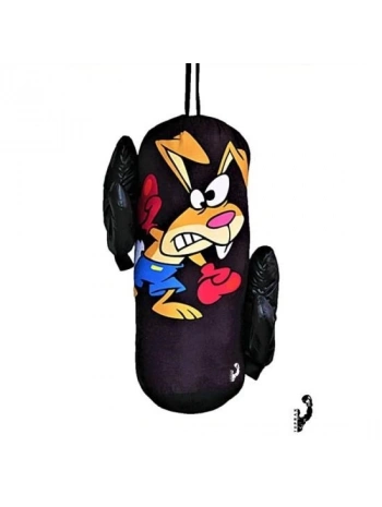 Çocuk Boks Kum Torbası Eldiven Dahil 2-6 Yaş Siyah