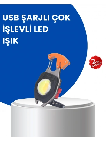 Çok Modlu LED Işıklı Pratik Anahtarlık