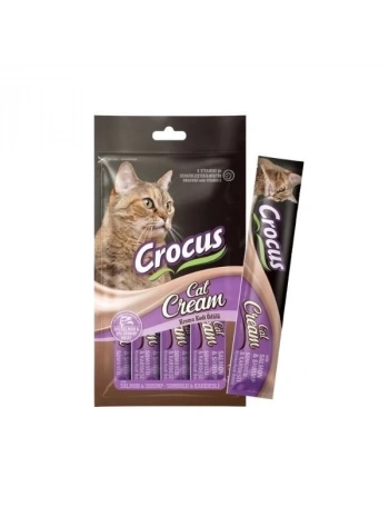 Crocus Somonlu ve Karidesli Sıvı Kedi Ödül Maması 15 Gr 4 Adet