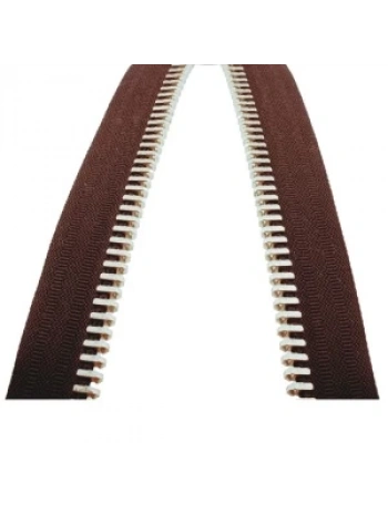 Demir Dişli Çanta Fermuarı En 3 Cm Bordo