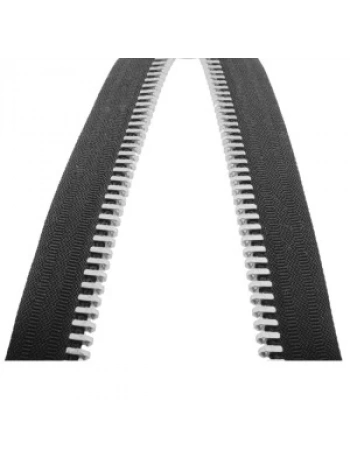 Demir Dişli Çanta Fermuarı En 3 Cm Gri