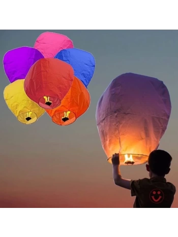 Dilek Feneri Gece Gökyüzü Dilek Balonu 1 Adet