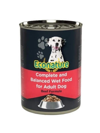 Econature Sığır Etli Yetişkin Köpek Konservesi 400 Gr