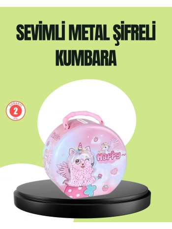 Eğitici Çocuk Para Kasası Kişisel Eşya ve Para Saklama