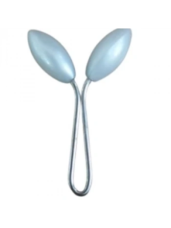 Eşarp Klipsi Başak Model Beyaz 1 Adet