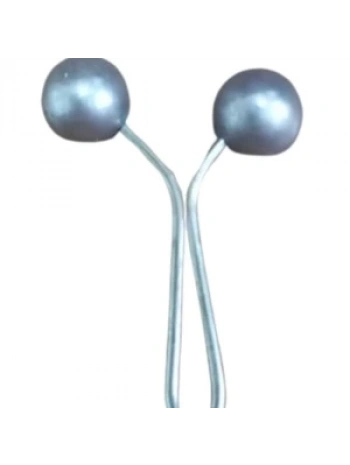 Eşarp Klipsi Top Model Düz Mint 1 Adet