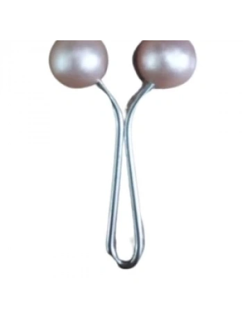 Eşarp Klipsi Top Model Düz Somon 1 Adet