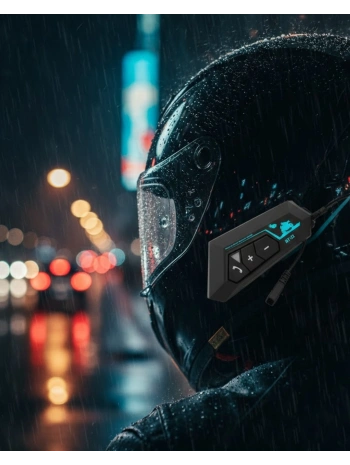 Evrensel Kask Uyumlu Bluetooth Intercom Kulaklık