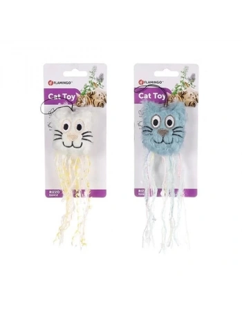 Flamingo Rizzo Kedi Şeklinde Peluş Kedi Oyuncağı 21 Cm