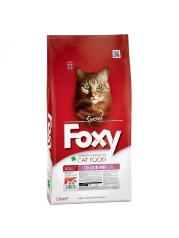 Foxy Colour Mix Yetişkin Kedi Maması 15 Kg