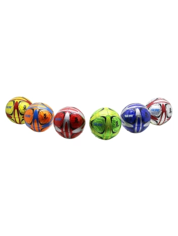 FUTBOL TOPU  DİKİŞLİ  PARLAK RENKLİ   280GR (5047)