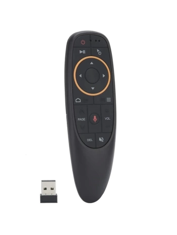 G10 ANDROID-WINDOWS-MAC-LINUX-TV BOX UYUMLU SES KOMUTLU AIR MOUSE 2.4GHZ SMART TV AKILLI KUMANDA (5047)