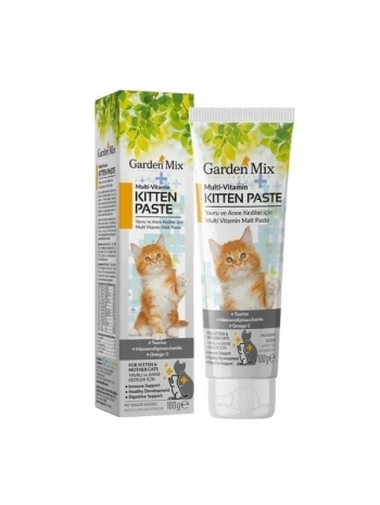 Garden Mix Kitten Multivitamin Yavru Kedi Malt Macunu 100 Gr