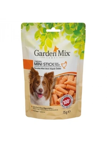 Garden Mix Tavuklu Mini Stick Köpek Ödül Maması 75 Gr