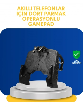 Gerçekçi Oyun Deneyimi Sunan Dört Parmak Mobil Gamepad
