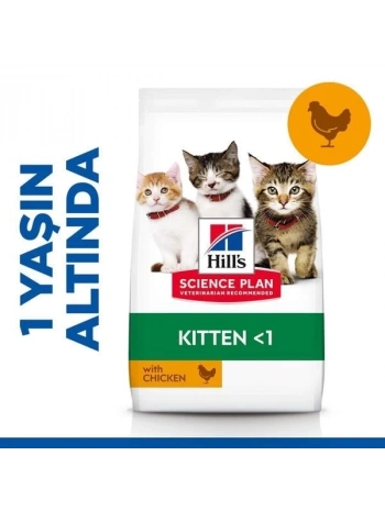 Hills Kitten Tavuklu Yavru Kedi Maması 3 Kg