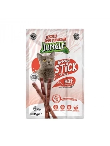 Jungle Dana Etli Stick Kedi Ödülü 3 Adet 5 Gr