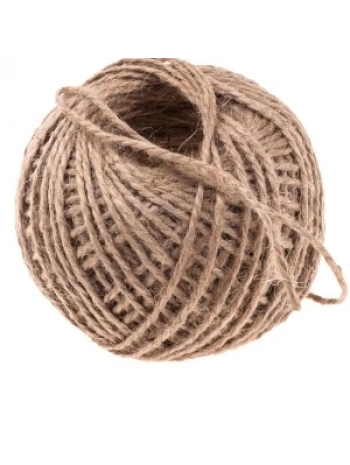 Jut İpi 100 Gr Doğal İp, Çuval İp, Hasır İp, Hasır Renk 1 Adet