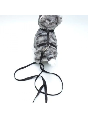 Kedi Düz Göğüs Tasması Ve Gezdirme Seti Ps9644