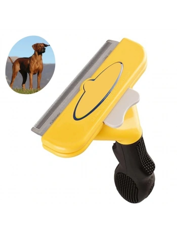 Kedi ve Köpekler İçin Kısa Tüylü Köpek Tarağı Tüy Toplayıcı Tarak Large (5047)