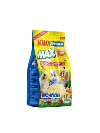 Kiki Excellent Max Menu Kabuksuz Muhabbet Kuşu Yemi 400 Gr