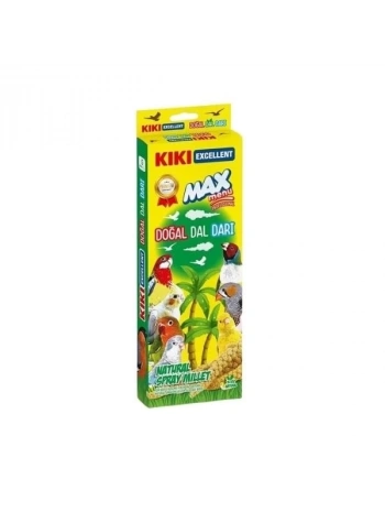 Kiki Excellent Max Menu Kuşlar için Doğal Dal Darı