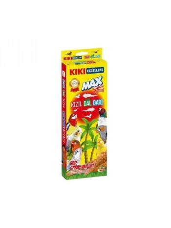 Kiki Excellent Max Menu Kuşlar için Kızıl Dal Darı