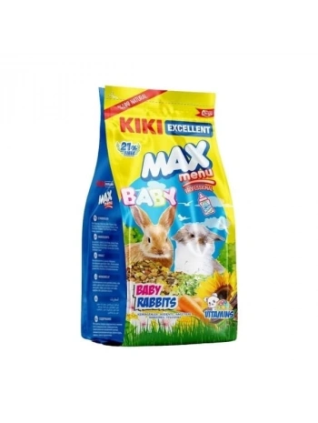 Kiki Excellent Max Menu Yavru Tavşan Yemi 1 Kg