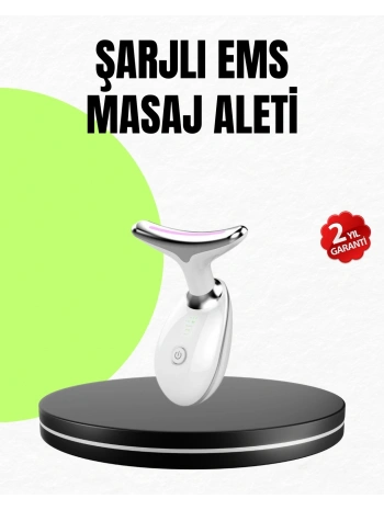 Kırışıklık Önleyici Güzellik Cihazı | Mikro Akım Masaj ve Isı Terapisi