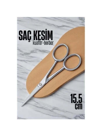 Kobalt Çelik Saç Kesim Makası Kuaför Berber Saç Kesim Makası Kuaför ekipmanları 15.5 cm
